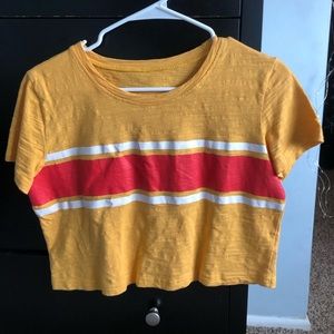 Cute cropped t shirt